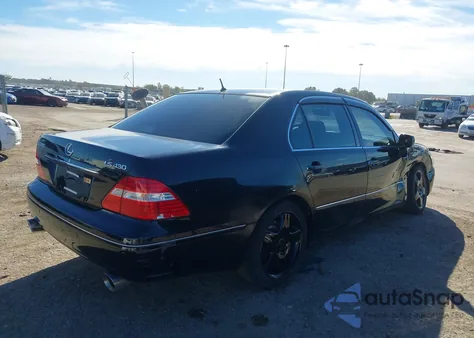 2005 Lexus Ls 430 from USA, damaged, VIN JTHBN36F255007984